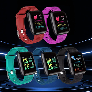 Reloj inteligente <span class=keywords><strong>116</strong></span>, la pulsera inteligente más Popular, presión arterial, Fitness, reloj inteligente, podómetro, medición de presión deportiva, pantalla táctil - Product Image 6