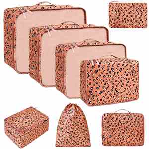 Organizadores de Maletas, Cubos de Embalaje para Maletas con Bolsas para Zapatos, Cosméticos, Ropa y Accesorios, Organizador de Equipaje de Viaje - Product Image 6