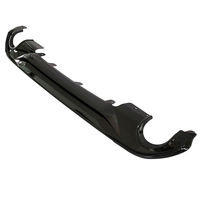 Noir brillant fourni par le fabricant pour BMW X1 F48 LCI 2020-2022 M Diffuseur de sac étanche MP Lèvre arrière Pare-chocs de voiture
