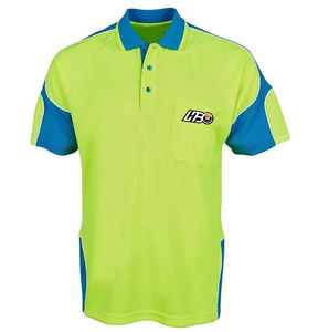 HBC Hi Viz Polo Workwera作業服安全視認性の高い作業作業服男性用ポロTシャツ - Product Image 5
