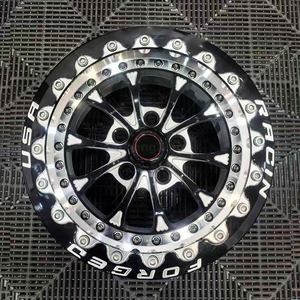 Rines Personalizados de 15 16 <span class=keywords><strong>17</strong></span> 18 Pulgadas, Negros Brillantes, Forjados, con Sistema Beadlock, 5x120 5x114.3 17x10 15x10, para Ford Mustang y Corvette - Product Image 2