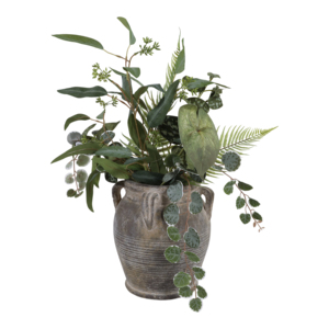 Vaso Decorativo in Terracotta con Manici per Arredamento Soggiorno, Accento per Camera da Letto, Ingresso, Tavolo, Ufficio - Product Image 2