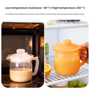 Pot à lait chaud en silicone de qualité alimentaire, cafetière, pot santé, bouilloire à eau chaude, incassable, théière chaude, carafe à lait chaud - Product Image 4