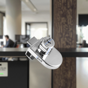 <span class=keywords><strong>DIgao</strong></span> Serrure de tiroir de sécurité en alliage de zinc à coût élevé Déverrouiller la porte en verre étanche antivol durable pour vitrine d'armoire - Product Image 6