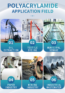 Nhà Máy bán hàng trực tiếp Hữu Cơ Polymer flocculant nonionic cation <span class=keywords><strong>Anionic</strong></span> Polyacrylamide cho xử lý nước hóa chất - Product Image 2