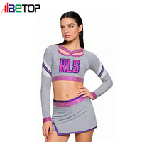 Vente Flash : Dernière Tendance – Uniformes de Cheerleading OEM à Manches Longues, Design Personnalisé, Tenues de Cheerleading de Haute Qualité à Prix Abordable