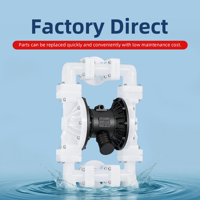 Hot Sale DN40 1-1/2' Inch AODD Air Operated Double Pneumatic Diaphragm Diaphragm Pump Direction Adjustable CE ISO Certification
