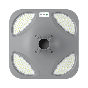 Đèn đường năng lượng mặt trời LED tiết kiệm năng lượng Trung Quốc hình UFO tròn 90w 150w, ngoài trời, chống thấm nước, đèn sân vườn với thân đèn bằng nhựa PC - Product Image 2