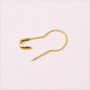 Épingles de sûreté en fer plaqué, forme poire et gourde, 22 mm, avec options de couleurs complètes, durables pour étiquettes en papier - Product Image 3