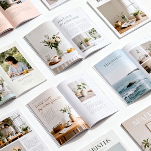 Impresión de Libros Personalizados de Tapa Blanda, Encuadernación Perfecta y Encuadernación en Espiral, Folletos de Papel de Arte y Revistas - Product Image 3
