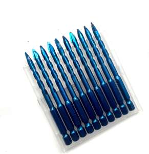 2025 broca de perforación de precisión de hormigón de vidrio de azulejo excéntrico azul de acero 45 # de alta calidad - Product Image 2