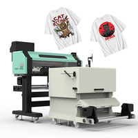 2025 nouvelle imprimante DTF de Film PET de transfert de chaleur de t-shirt numérique de conception avec la machine de poudre de secousse