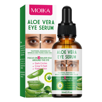 Soin des yeux anti-rides hydratant, éliminant les cernes, à la niacinamide et à l'aloe vera, sérum raffermissant pour les yeux