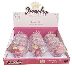 Articles cadeaux mignons pour filles en gros, boîte <span class=keywords><strong>à</strong></span> <span class=keywords><strong>bijoux</strong></span> de princesse, jouets de bijouterie, cadeaux pour enfants, ensembles de cadeaux pour fêtes d'enfants - Product Image 4