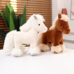 Nuevo Estilo de Juguete de Caballo Realista y Suave, Adorable Peluche de Cebra, Regalo de Cumpleaños para Niños, Juguetes de Peluche de Anime, Animales de Juguete para Montar - Product Image 6