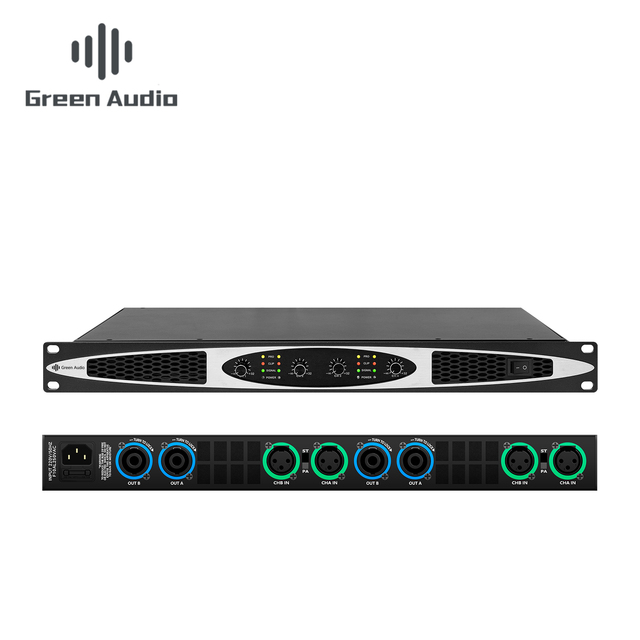GAP-D4810 Professional Mixer Amplifier 4 Channel  Class D Digital Amplifiers  With 600W*4 Use for Professional Stage
