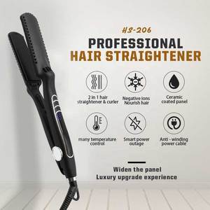 Plancha <span class=keywords><strong>de</strong></span> Pelo <span class=keywords><strong>de</strong></span> Cerámica para Uso Doméstico con Temperatura en <span class=keywords><strong>Fahrenheit</strong></span> y <span class=keywords><strong>Celsius</strong></span> - Product Image 5