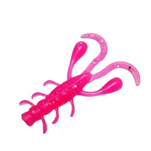 Mini Shrimp Lure Soft Bait For Bass Fishing Bottom Baits Floating Micro Fish Lure 3D Design Realistic Action - Product Image 1
