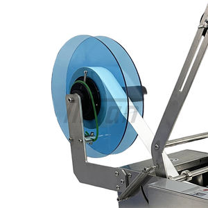 Máquina Etiquetadora Semiautomática para Envasado de Bebidas y Alimentos en Latas, Botellas, Materiales de Metal/Vidrio/Plástico, Fácil de Operar - Product Image 3