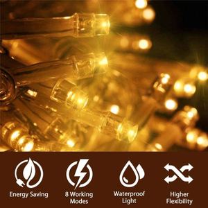 Hot bán Luces de navidad AC cắm Icicle phà bên cây đèn giáng sinh chiếu sáng - Product Image 4