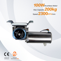 Turtech HH200B 200KG Düşük Gürültülü Otomatik Kanatlı Kapı Açıcı Kiti, CE Onaylı Tam Kontrol Sistemi ve Mekanizma Montajı (Hastaneler İçin)
