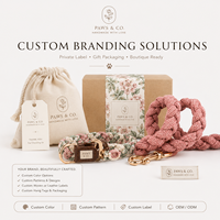 Kit d'accessoires pour animaux de compagnie haut de gamme tressé à la main pour chats, collier tissé imprimé floral, laisse en corde tressée rose assortie, étiquette en PU dorée