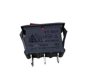 Protector de Circuito Eléctrico HB ST-001 10A 250VAC 15A para Electrodomésticos, Interruptor de Reinicio con Indicadores Iluminados Rojo y Azul - Product Image 3