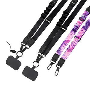 Wholesale Crossbody Phone Straps Adjustable Multi-purpose Phone Neck Straps <b>Polyester</b> Sewing Nylon Phone Strap <b>Lanyard</b> - Product Image 2