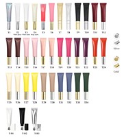 Vente en gros de gloss à lèvres personnalisé avec logo SPF 30+, vitamine E, céramides, label privé, antioxydant