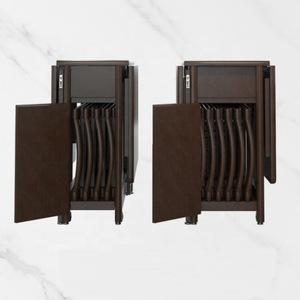 <b>Foldable</b> storage <b>dining</b> <b>table</b> and <b>chair</b> set, multi-functional home <b>table</b> and <b>chair</b> set, simple and creative complete set of - Product Image 2