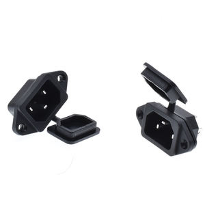 Prise murale étanche AC IEC 320-C14, connecteur d'alimentation à 3 broches, couvercle anti-poussière, 10A 250V, pour voiture industrielle, <span class=keywords><strong>moto</strong></span>, <span class=keywords><strong>remorque</strong></span> - Product Image 5