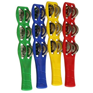 Wholesale Orff Percussion <b>Instrument</b> Portable Colorful Plastic Hand Shake Bell Stick 6 Bells <b>Musical</b> <b>Instrument</b> for Kids - Product Image 2