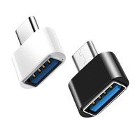 Universeller USB-zu-Typ-C-Adapter für Android-Mobiltelefone, Mini-Typ-C-Buchsenverteiler, Smartphone-USB-C-Anschlüsse, OTG-Konverter
