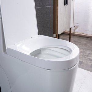 Nắp Đậy Bằng Nhựa Pp Badkamer Thời Trang Dụng Cụ Bồn Cầu Nhà Vệ Sinh Bằng Gốm Một Mảnh Cho Phòng Tắm - Product Image 2