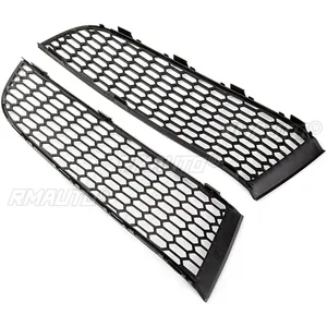 Grille inférieure ouverte de pare-chocs avant pour BMW Série 7 F01 F02 M Sport 2009-2015 51117903673 51117903674 Grille nid d'abeille - Product Image 5