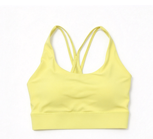 Seamless Criss Cross Yoga Top <b>Women</b> Breathable Solid Color Sports Bra Crop Tank Gym <b>Bralette</b> Multi Color Multi color <b>bralette</b> - Product Image 6