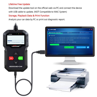 OBD2 Auto-Scanner KONNWEI KW590 Codeleser Auto-Diagnosegerät mit Lebenslangem Kostenlosem Update