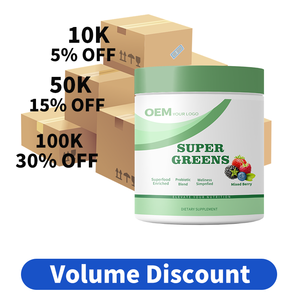 100% Puro Polvo Vegetal Mixto Superalimento Verde en Polvo Fórmula y Empaque Personalizados Ventaja de Costo al por Mayor y Suministro Estable - Product Image 3