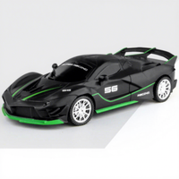 Voiture de Course Télécommandée, Dernier Modèle, Jouet pour Enfants, en Plastique, Échelle 1:18, Légère, pour Course en Extérieur sur Route, Voiture de Drift, Cadeau pour Enfants