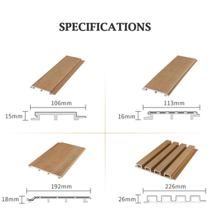 Isolation <strong>UPVC</strong> Co-Extrusion Surface UV Resistant Anti-Fading ASA PVC <strong>Ceiling</strong> Outdoor Wall Panels Wall <strong>Cladding</strong> Board - Product Image 4