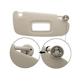 Pare-soleil Dodge 1CT11TL2AA gris, lot de deux, montage sur toit, matériau PVC, installation par vis - Product Image 1