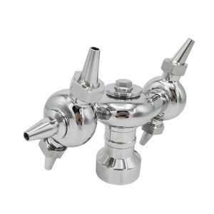 Boquilla pulverizadora de alta calidad de 1'' (25.4 mm) sanitaria de acero inoxidable SS304 pulido espejo con rosca hembra giratoria para limpieza de bolas - Product Image 1