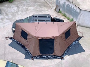 2023 nouvelle Version 4WD Foxwing tente latérale de voiture sur pied 270 degrés pare-soleil auvent sur le toit avec Double couches de PVC pour le <span class=keywords><strong>Camping</strong></span> - Product Image 2