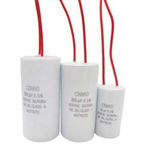 Condensateurs à film <span class=keywords><strong>CBB60</strong></span> Condensateurs de fonctionnement <span class=keywords><strong>6uf</strong></span> pour pompe à eau, moteur d'obturation - Product Image 5