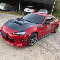 Capot moteur en fibre de carbone SW pour Toyota GT86 Subaru BRZ 2012-2019, capot moteur avant, couvercle de ventilation, accessoires de capot