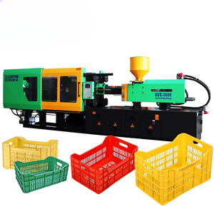 Machine d'injection plastique rapide 550t 5500kn pour la fabrication de boîtes de rangement, caisses à fruits et légumes OST-5500 - Product Image 1