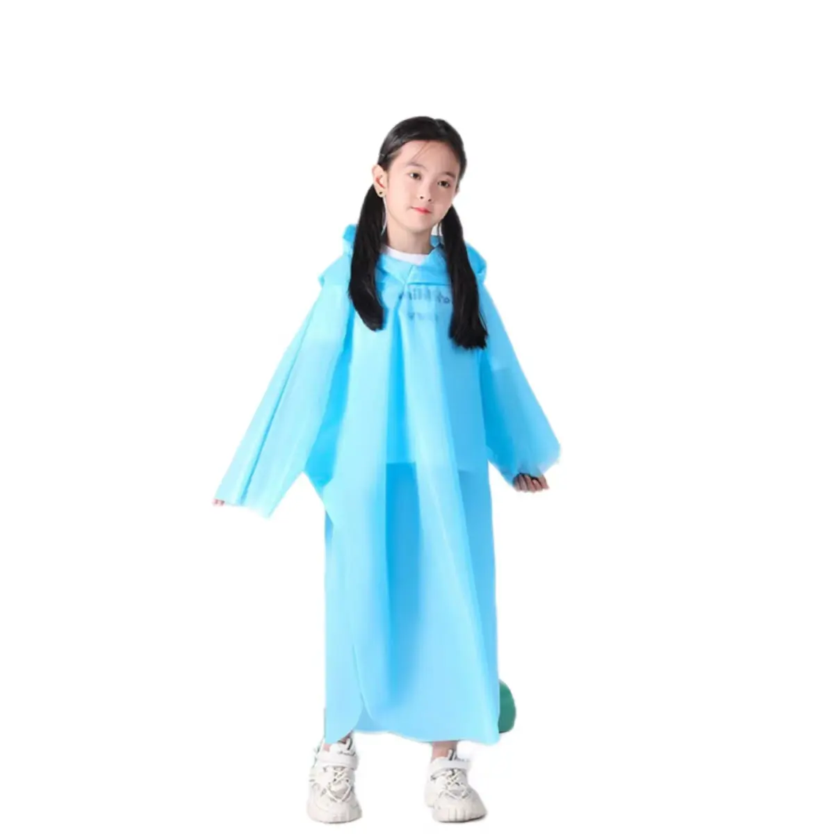 Hoge Kwaliteit Wegwerp Kinderpe Regenjas Met Cartoon, Lichtgewicht En Handige Verpakking, Outdoor Fietsen Regenjas