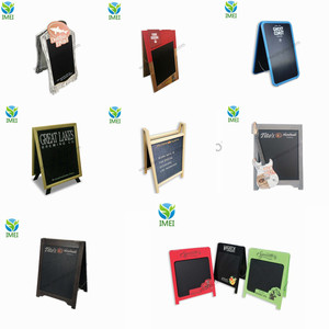 Tùy Chỉnh Thiết Kế Cổ Điển Bằng Gỗ Bảng Đen Đứng Mộc Mạc Có Thể Gập Lại Gỗ Bảng Màu Đen Gấp Một Khung Bằng Gỗ Bảng Đen - Product Image 4