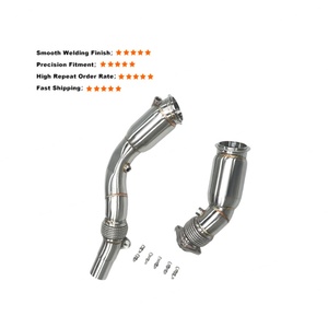 Tubo de Escape con Logotipo Láser para BMW F80 M3 2015-2019 F82 M4 S55 F87 M2 S55, Acero Inoxidable 304 - Product Image 1