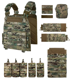Multi-Functional Breathable Tactical Vest Quick-release <b>MOLLE</b> System Waterproof Nylon Lining Zipper Tactical Vest <b>Bag</b> - Product Image 6